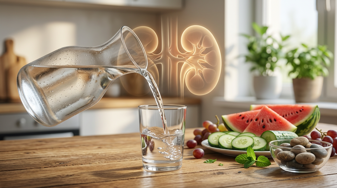 Hydratation et santé des reins pourquoi l’eau est essentielle