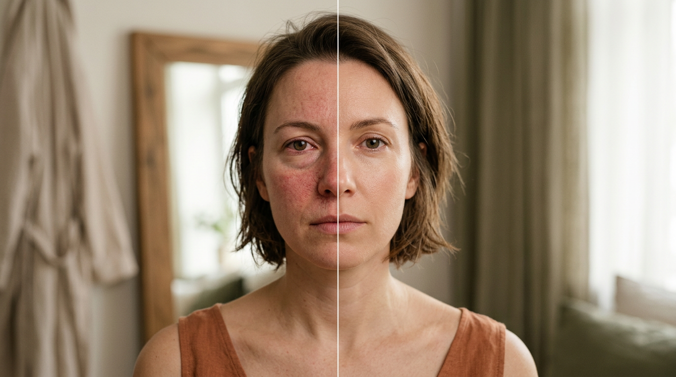 Les signes de l'alcoolisme sur le visage et la peau