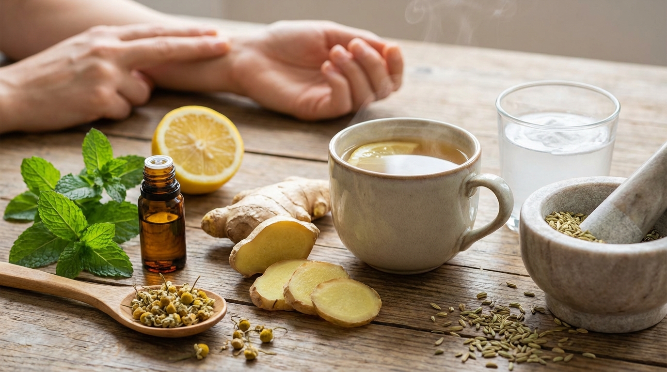 Quel anti vomitif naturel choisir pour calmer vos nausées ?