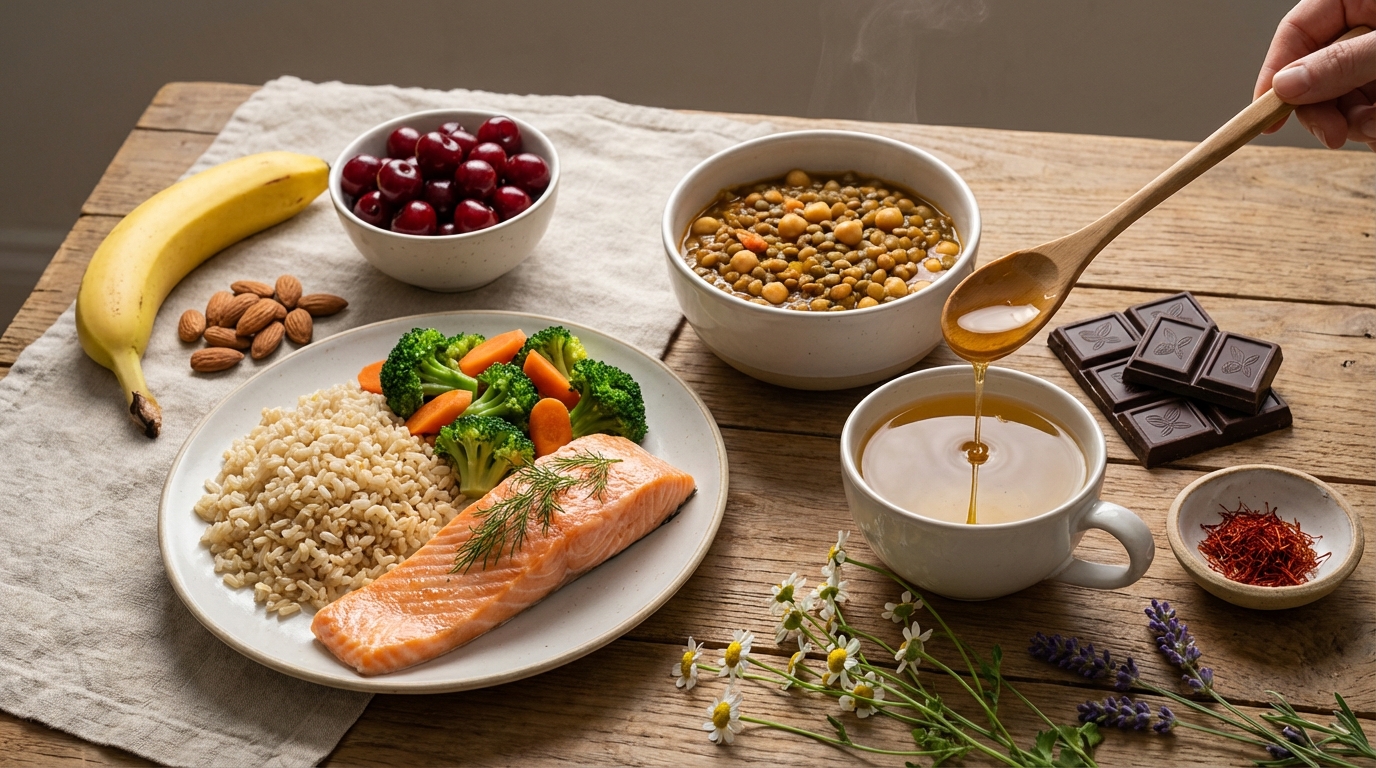 Quels aliments privilégier pour bien dormir naturellement ?