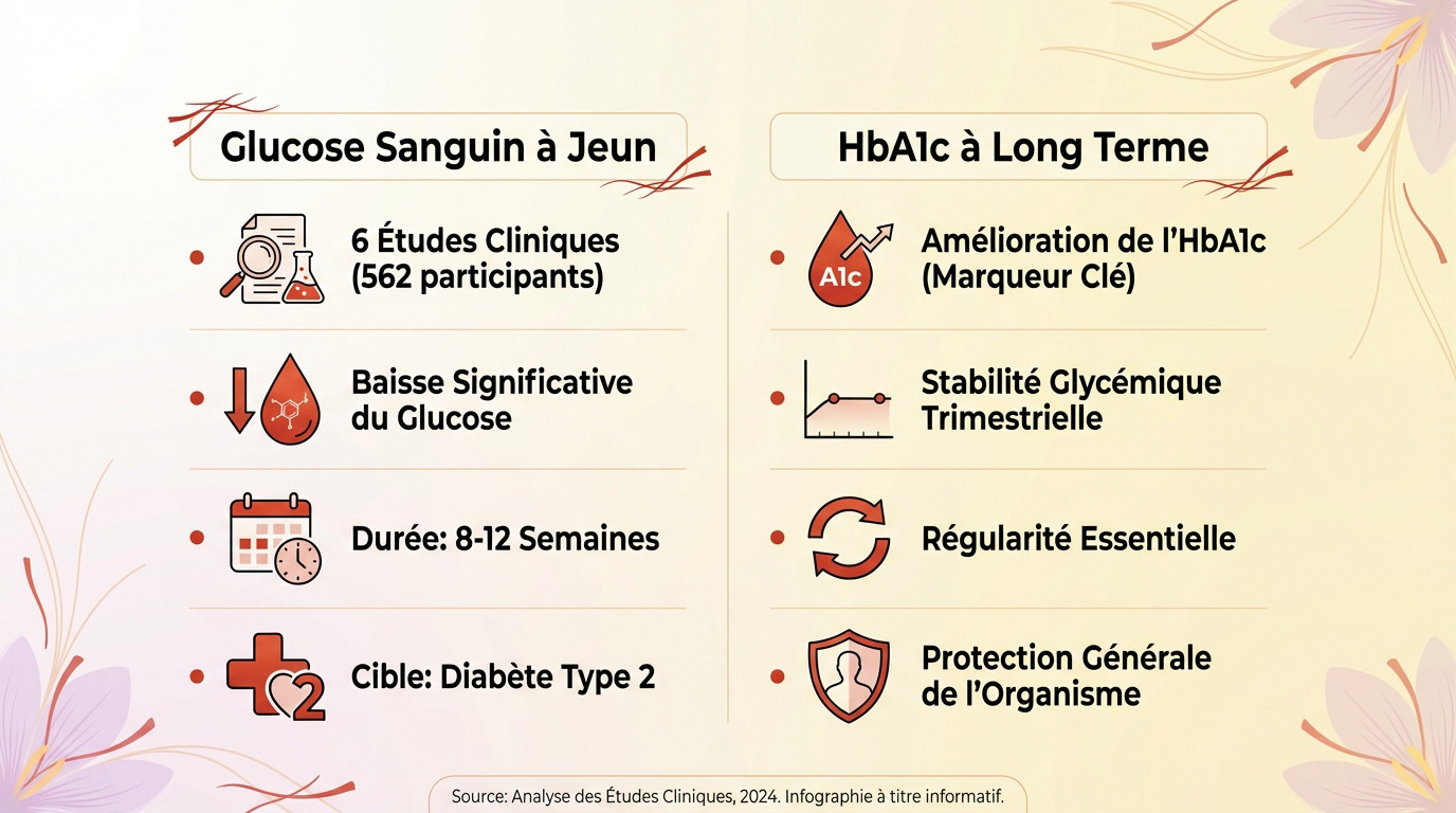 Impact positif du safran sur la régulation de la glycémie et le diabète