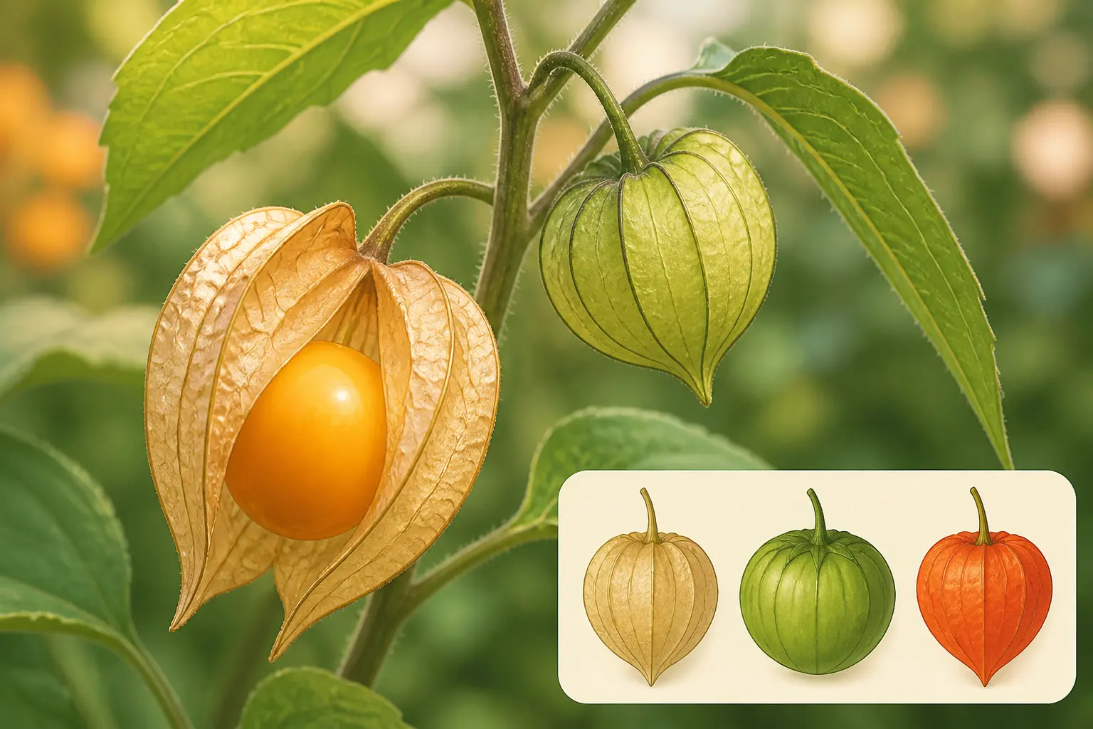 Coqueret du Pérou : reconnaître la plante, le fruit et éviter les confusions