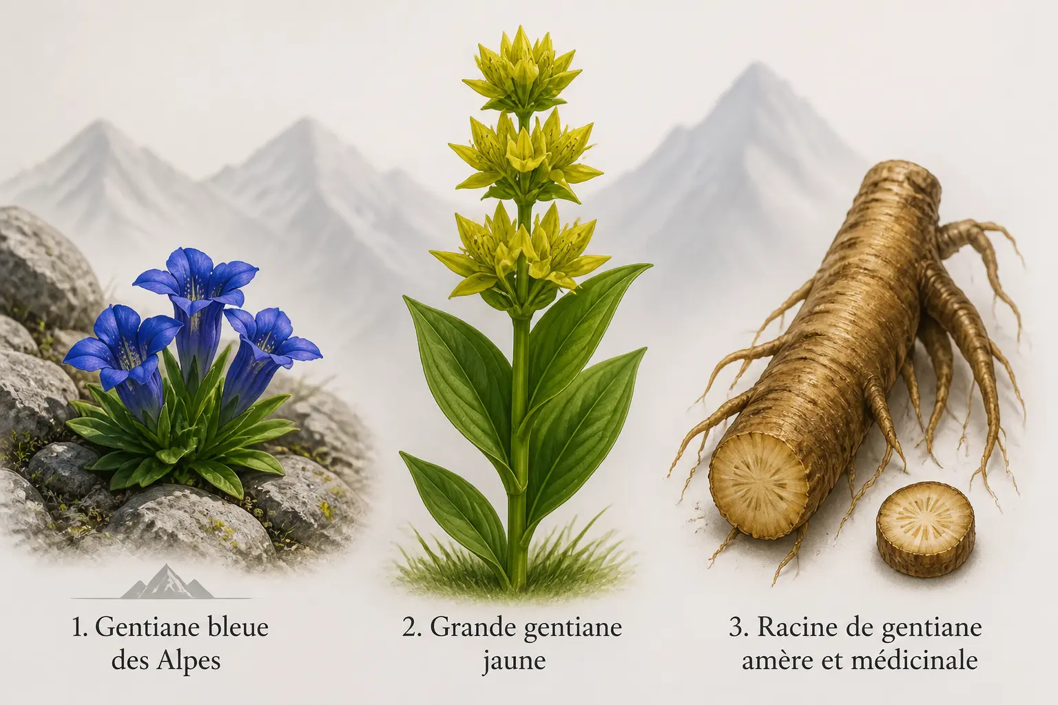 Qu’est-ce que la gentiane, au juste ?
