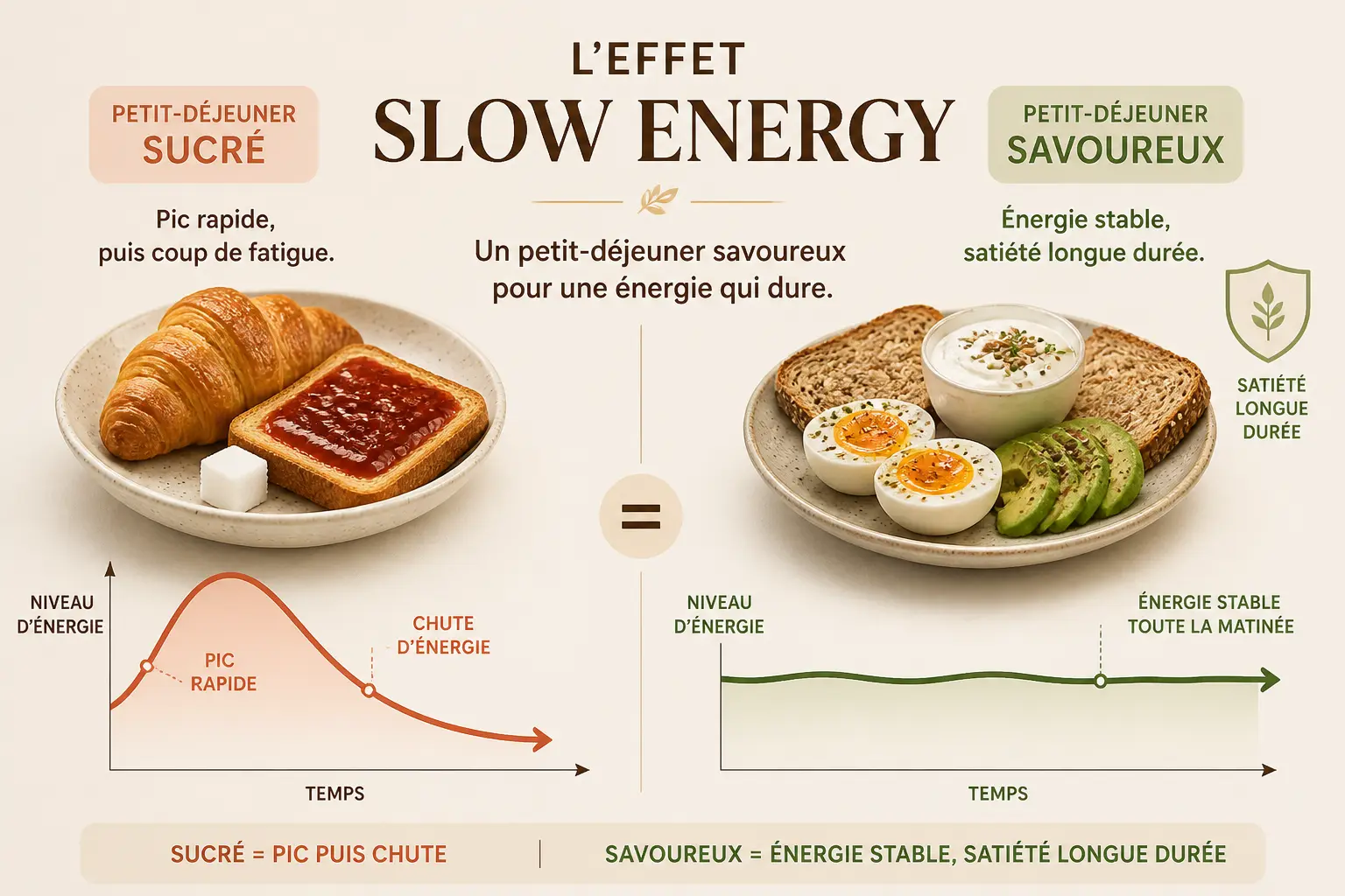 Pourquoi le salé le matin change souvent la donne