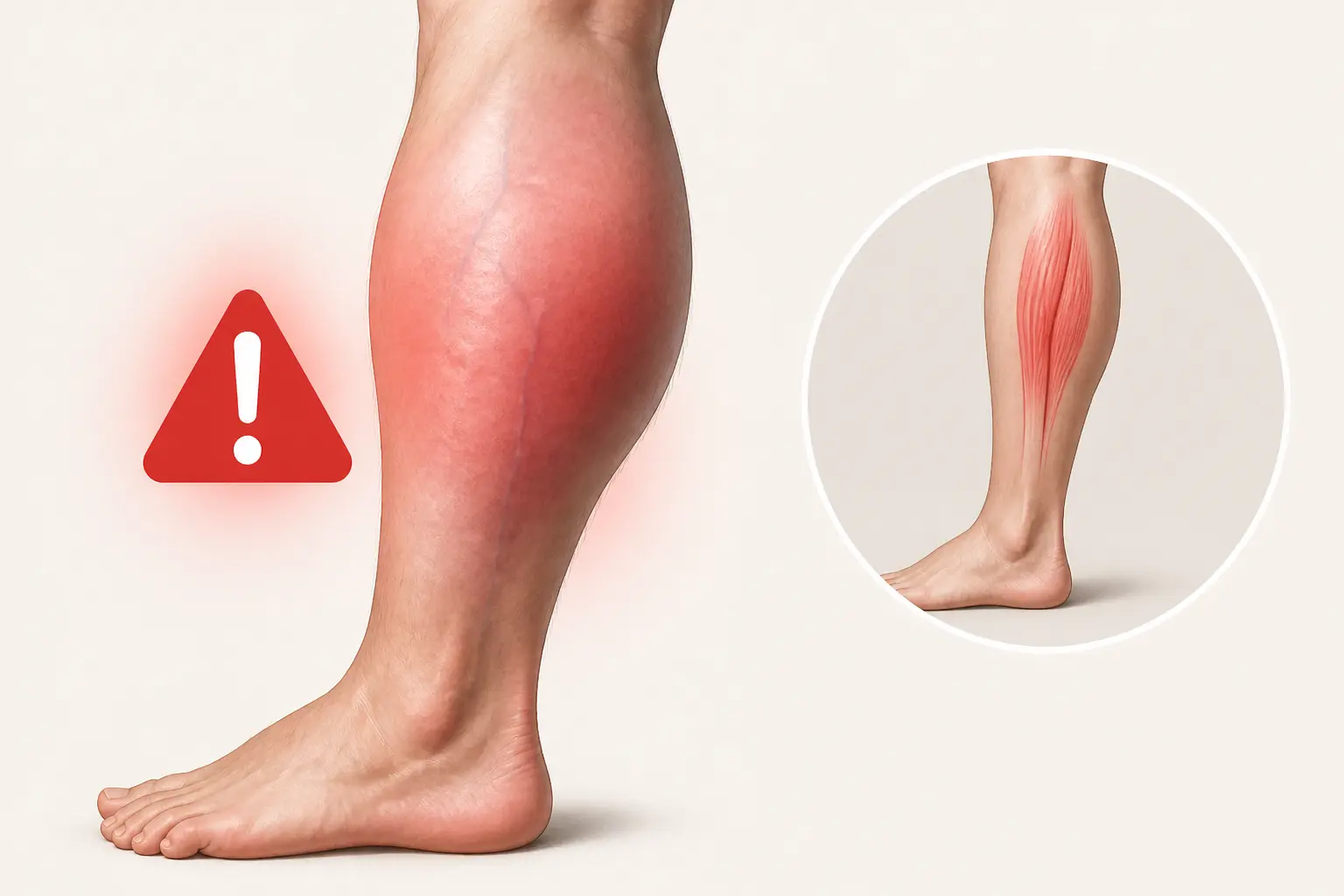 Phlébite ou douleur musculaire : les signes d’alerte à connaître