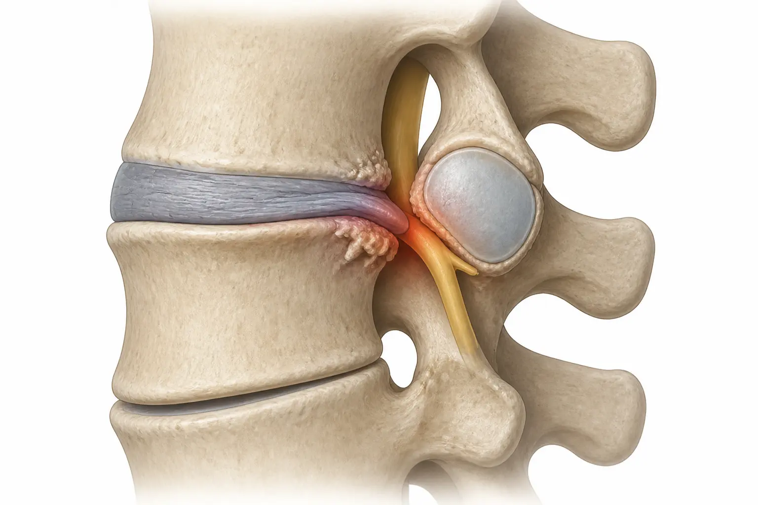 Pourquoi le foramen se rétrécit : causes, usure et facteurs qui favorisent la compression
