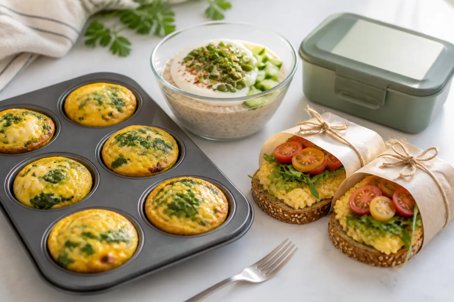 8 recettes à préparer d’avance et à emporter sans perdre en satiété